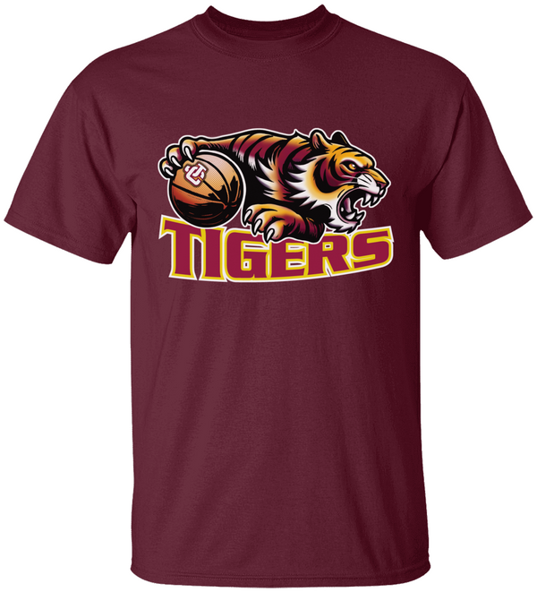 Oaklea Tigers Basketball 2 Tigers Kids Heavy Cotton™ Tee