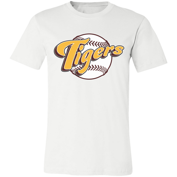 Tigers Baseball Personalized Short Sleeve Tee