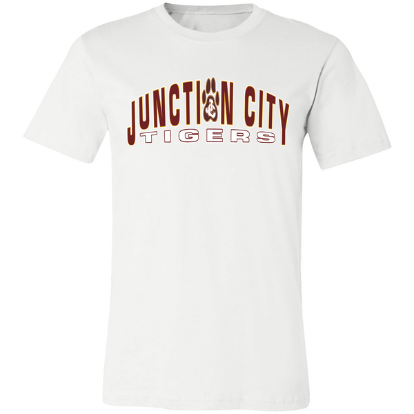 JUNCTION CITY TIGERS MAROON Personalized Short Sleeve Tee