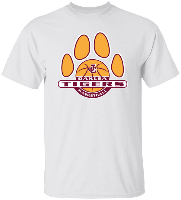 OMS Basketball Tiger Paw Unisex Tee