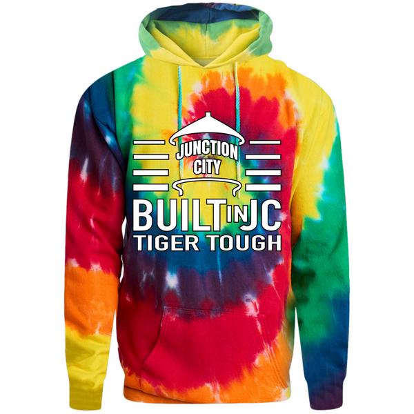 Built In JC Tiger Tough Tie-Dyed Pullover Hoodie