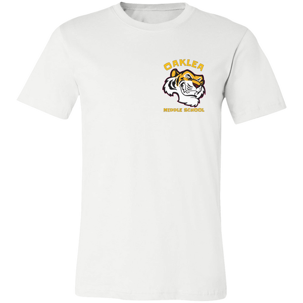 Oaklea Tiger Head Personalized Short Sleeve Tee