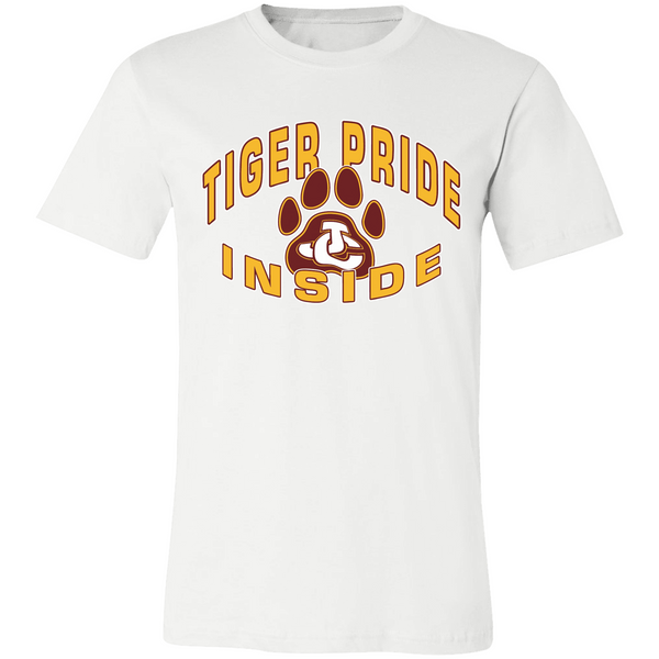 TIGER PRIDE INSIDE GOLD Personalized Short Sleeve Tee