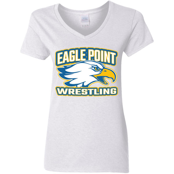 2022 EP artwork logo Eagle Point Wrestling 22 G500VL Ladies' 5.3 oz. V-Neck T-Shirt