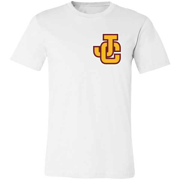 GOLD INTERLOCKING JC BIG Personalized Short Sleeve Tee