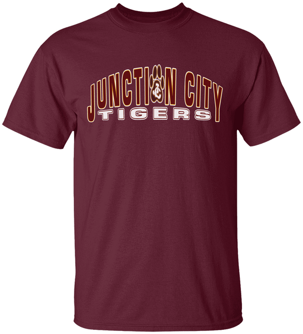JUNCTION CITY TIGERS MAROON Tigers Kids Heavy Cotton™ Tee
