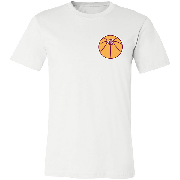 JC Basketball gold Personalized Sleeve Tee
