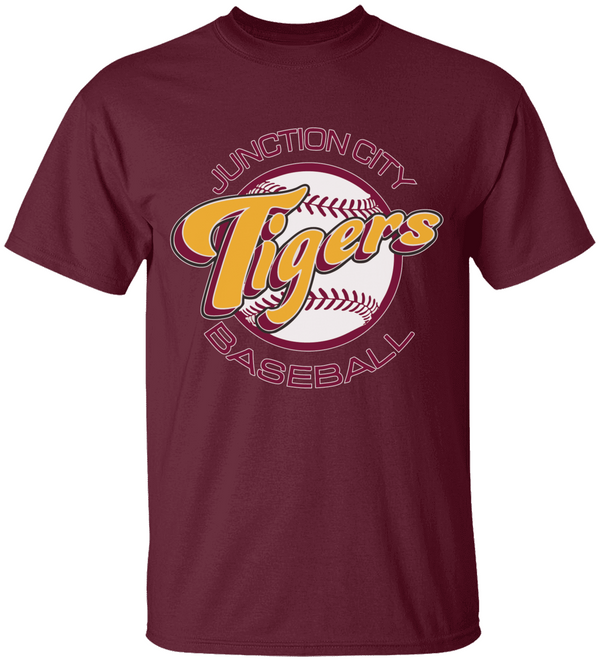 Tigers Baseball 2 Tigers Kids Heavy Cotton™ Tee
