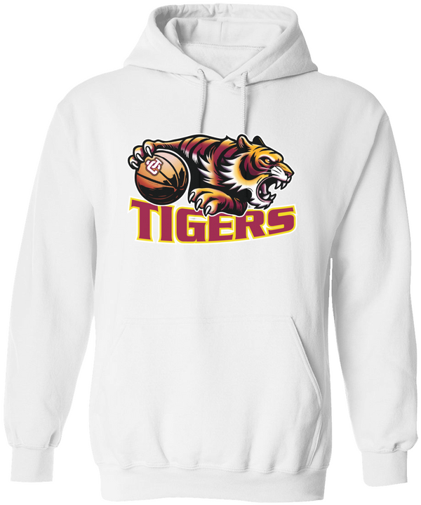 Tigers Basketball Unisex Heavy Blend™ Hooded Sweatshirt