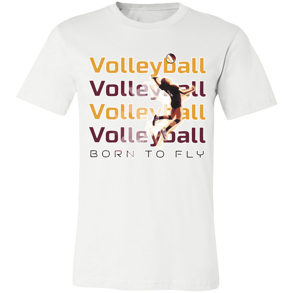 Volleyball 2 Personalized Short Sleeve Tee
