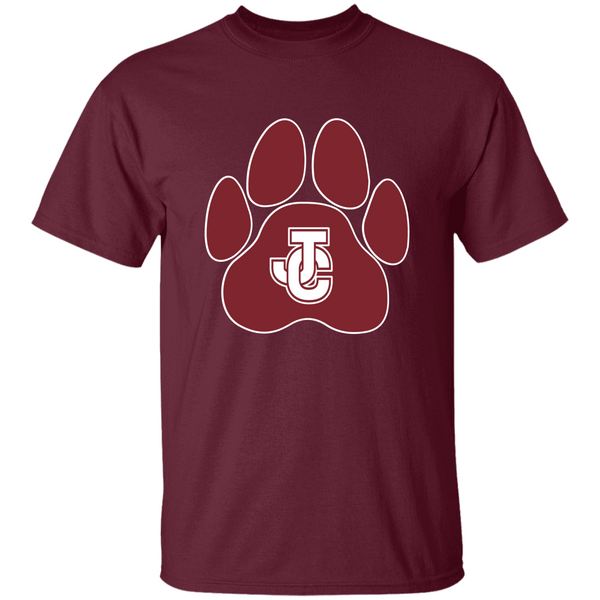 TIGER PAW JC SIMPLE Personalized  Unisex Heavy Cotton Tee