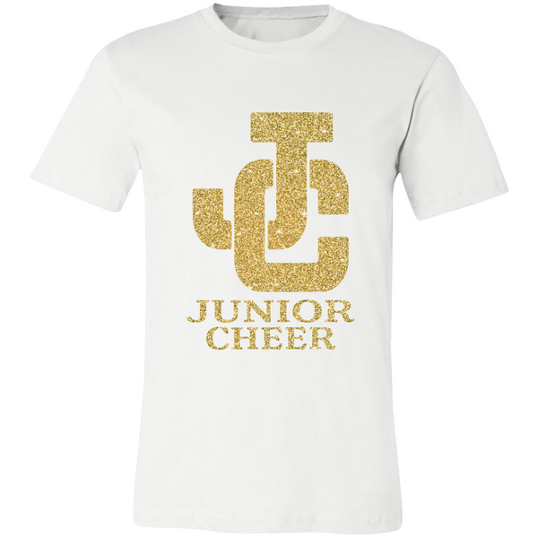 GOLDEN SPARKEL CHEER_GOLDEN SPARKEL CHEER Personalized Short Sleeve Tee